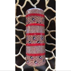Designer Inspired 20oz stainless steel glitter tumbler